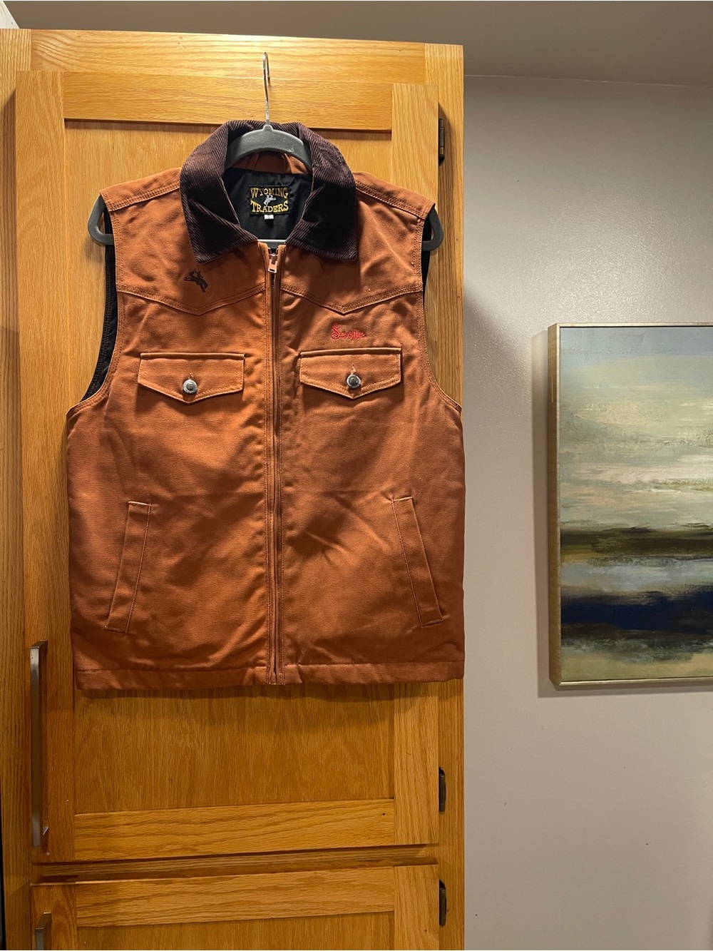 Wyoming Traders: Cody Concealed Carry Vest Embroidered - Small